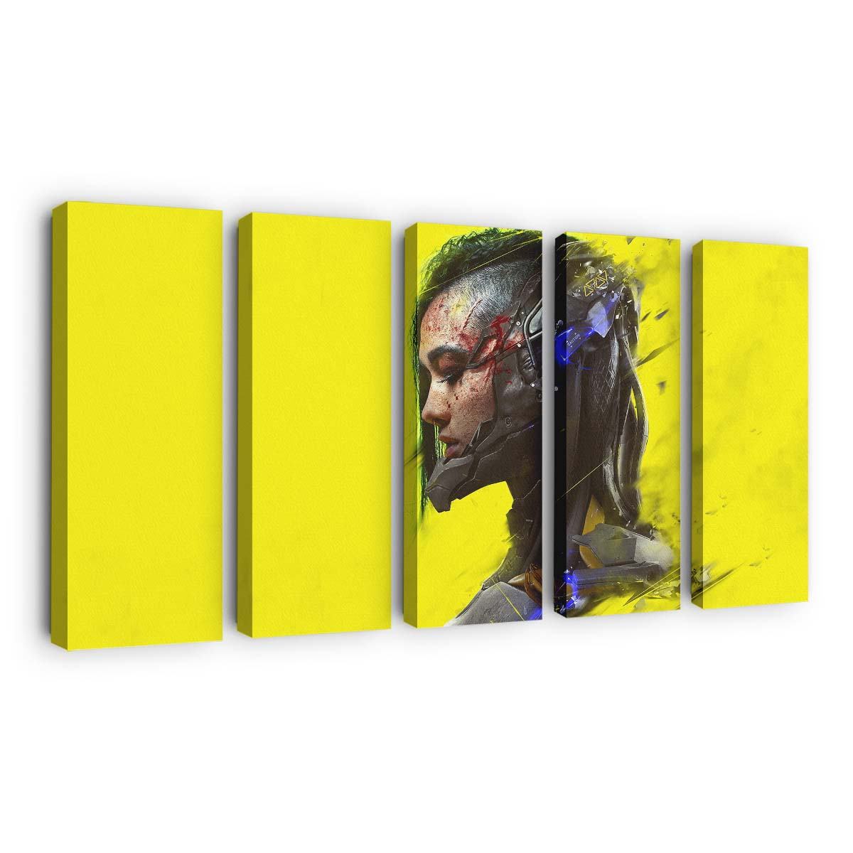 cyberpunk 2077 colored band 4k wq